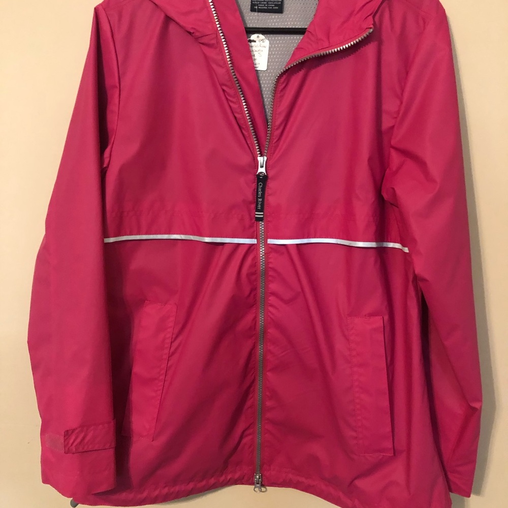 NWT Charles River pink New Englander